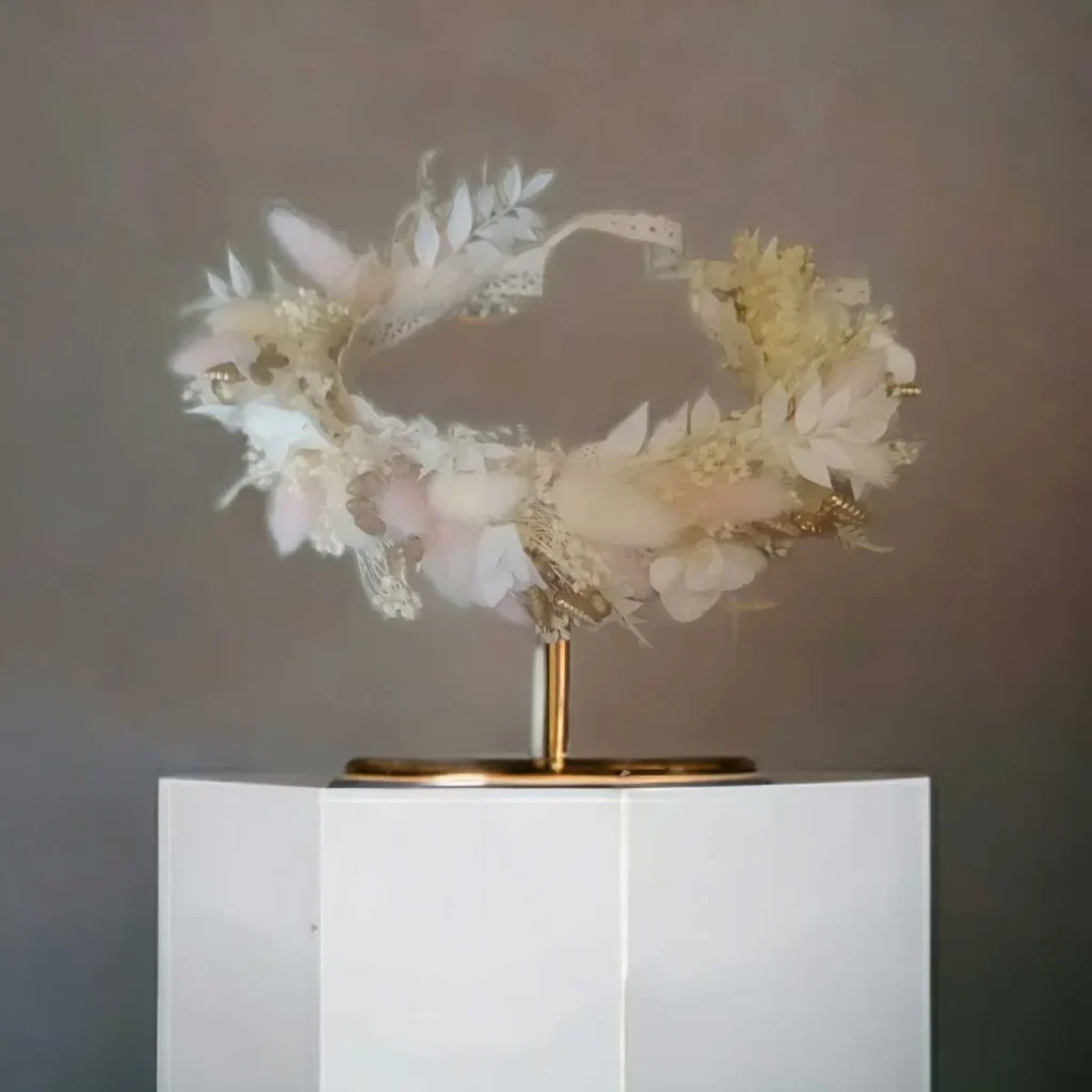 Couronne de mariage et baptême