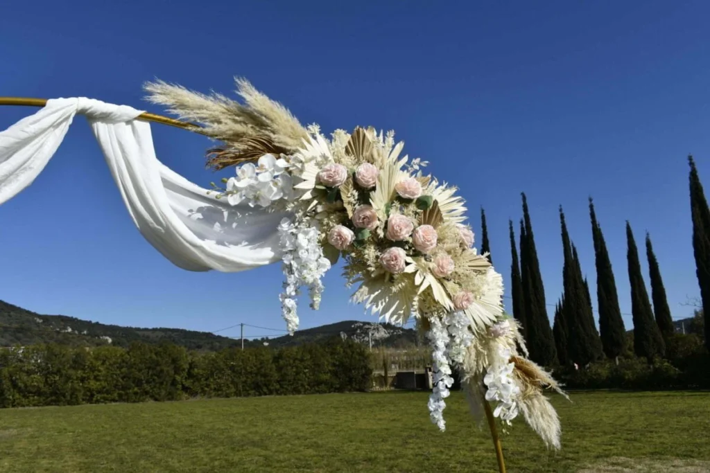 Fleurs séchées pour célébration