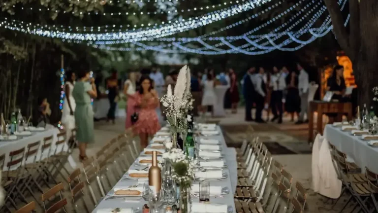 Ciel étoilé de mariage – Illuminez votre réception d’une magie céleste