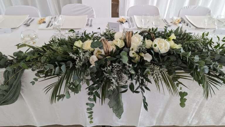 Centres de table fleuris