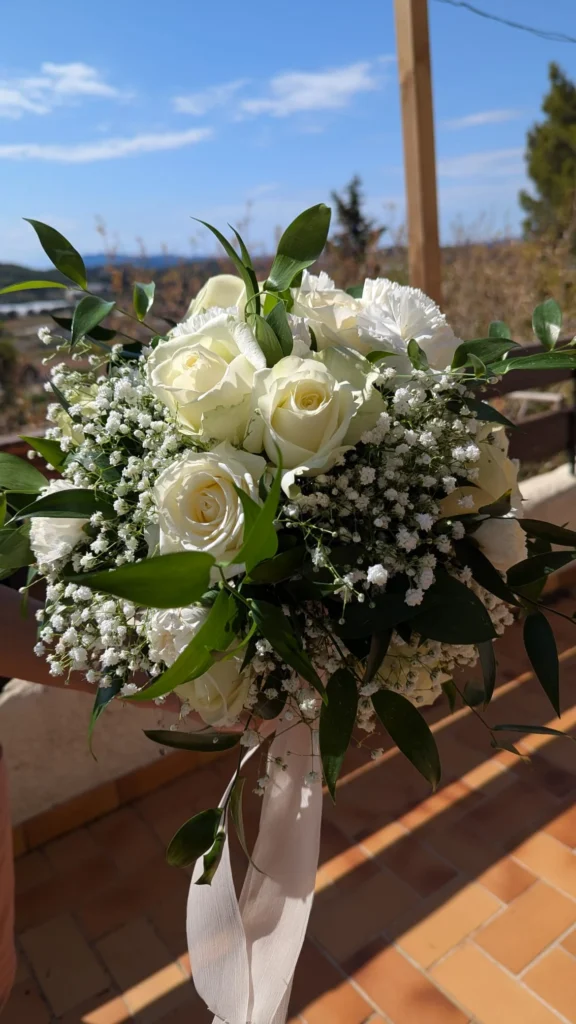 bouquet-de-marié-gypsophile-rucus-déstructuré