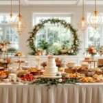 Buffet de mariage :💍idées, inspirations, décoration florale