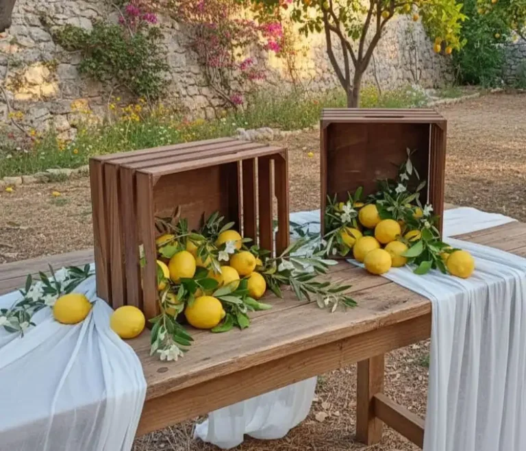 Thème Dolce Vita (Mariage 2026) : couleurs, tenues, déco citron & menu italien