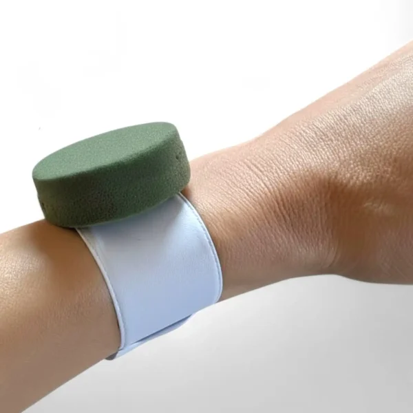 Bracelet Slap Fleur DIY avec Mousse Florale Intégrée