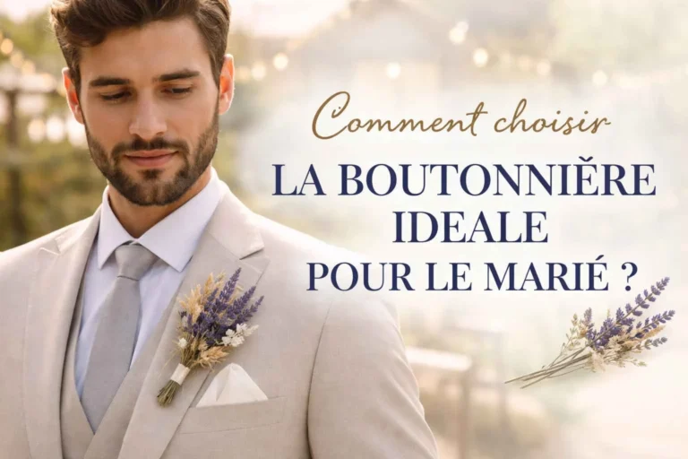 Comment choisir la boutonnière idéale pour le marié ?