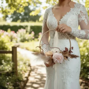 Porte alliance mariage champetre