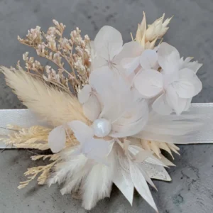 Bracelet fleurs séchées "pure"