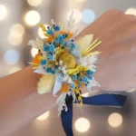 Bracelet fleuri Dolce Vita – Accessoire floral mariage