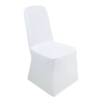 housse de chaise blanche