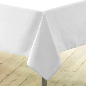 nappe rectangulaire blanche polyester