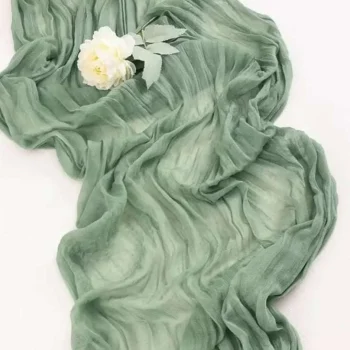 Chemin vert sauge mariage